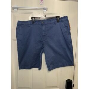 Margaritaville Chino Shorts Size 42 Navy Blue Beach Golf Preppy (WTF83)